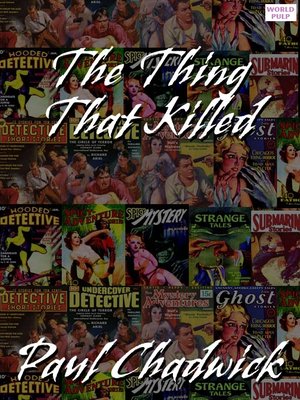 cover image of The Thing That Killed